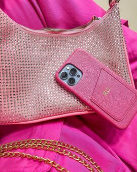 Case Card Smooth Leather Hot