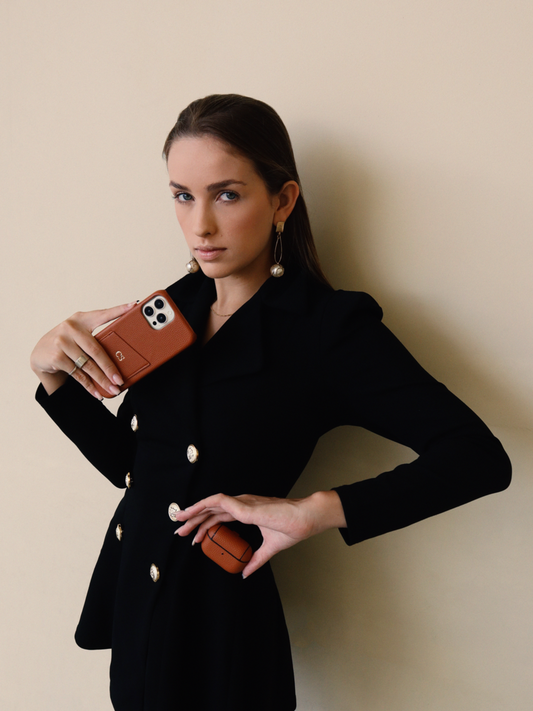 Card Smooth Leather Color 1