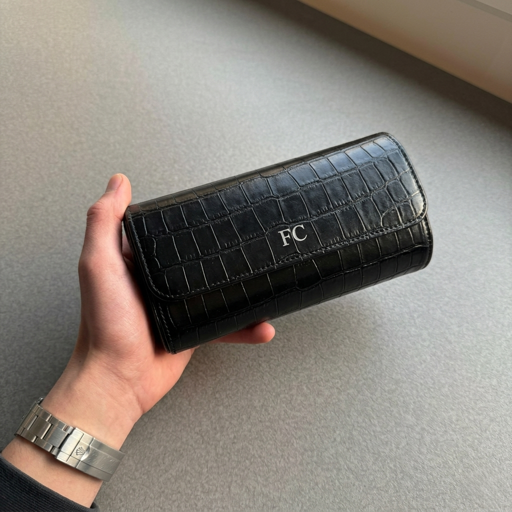 Watch Case – Croco Texture