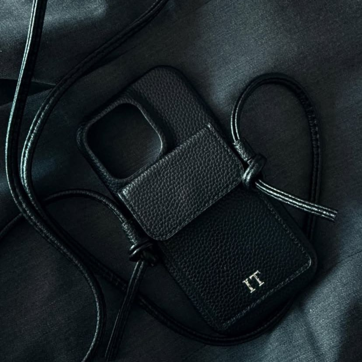 Case Shoulder Bag Smooth Leather