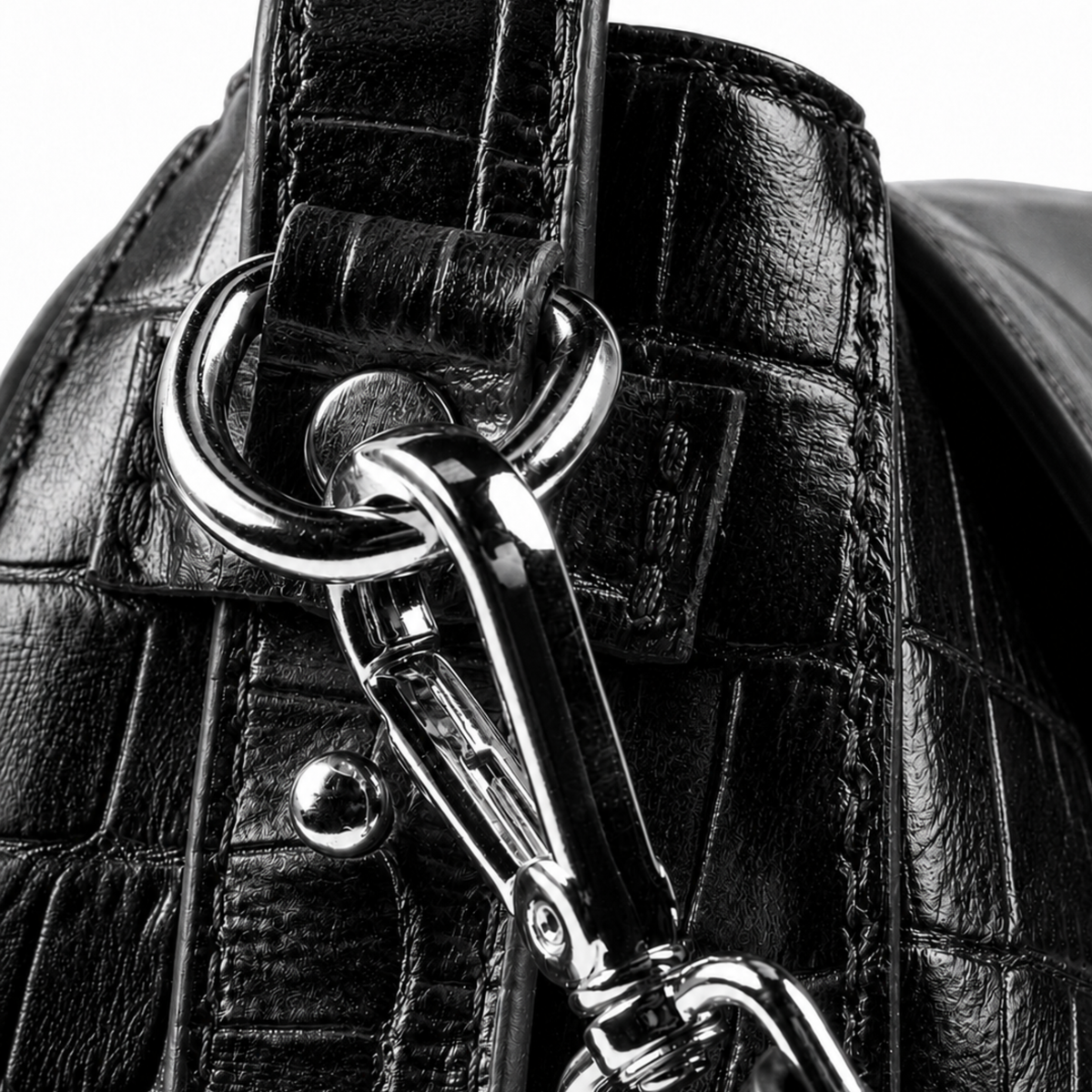 Leather Croco Bag