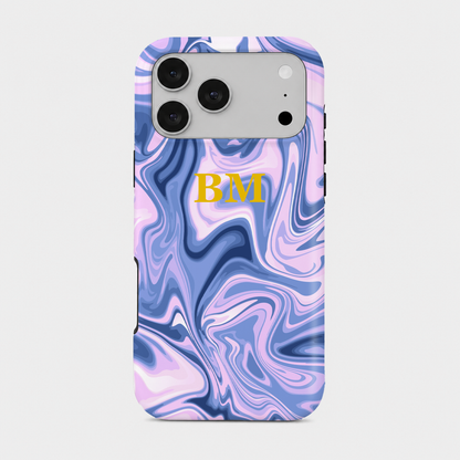 Way Liquid Marble Pink Baby Blue