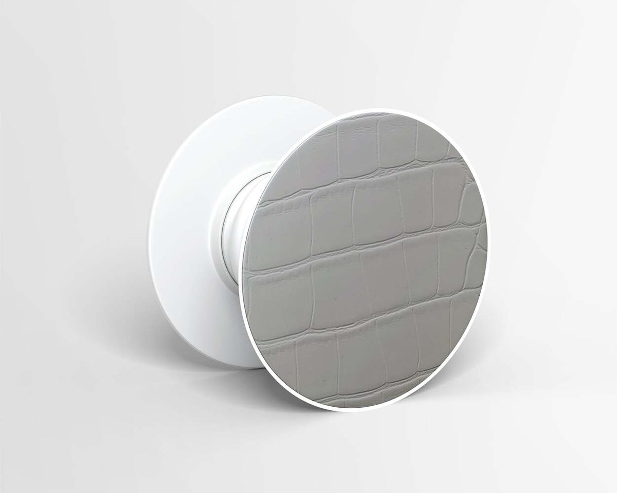 Pop Socket Cocodrilo Blanco