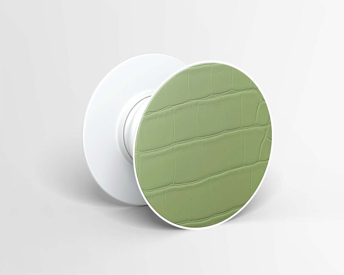 Pop Socket Cocodrilo Blanco