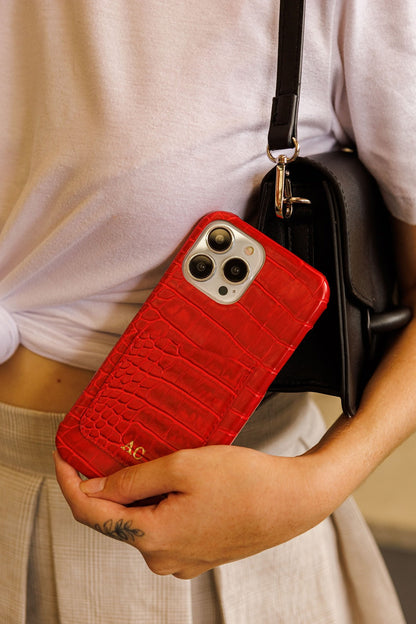 Case Card Croco Color 1